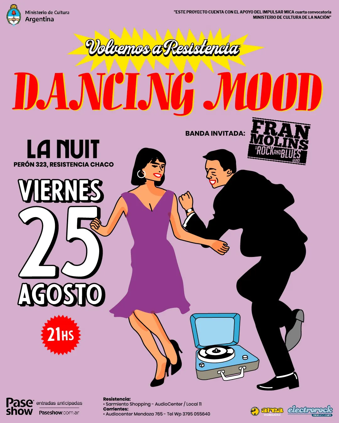 Dancing mood - Flyer