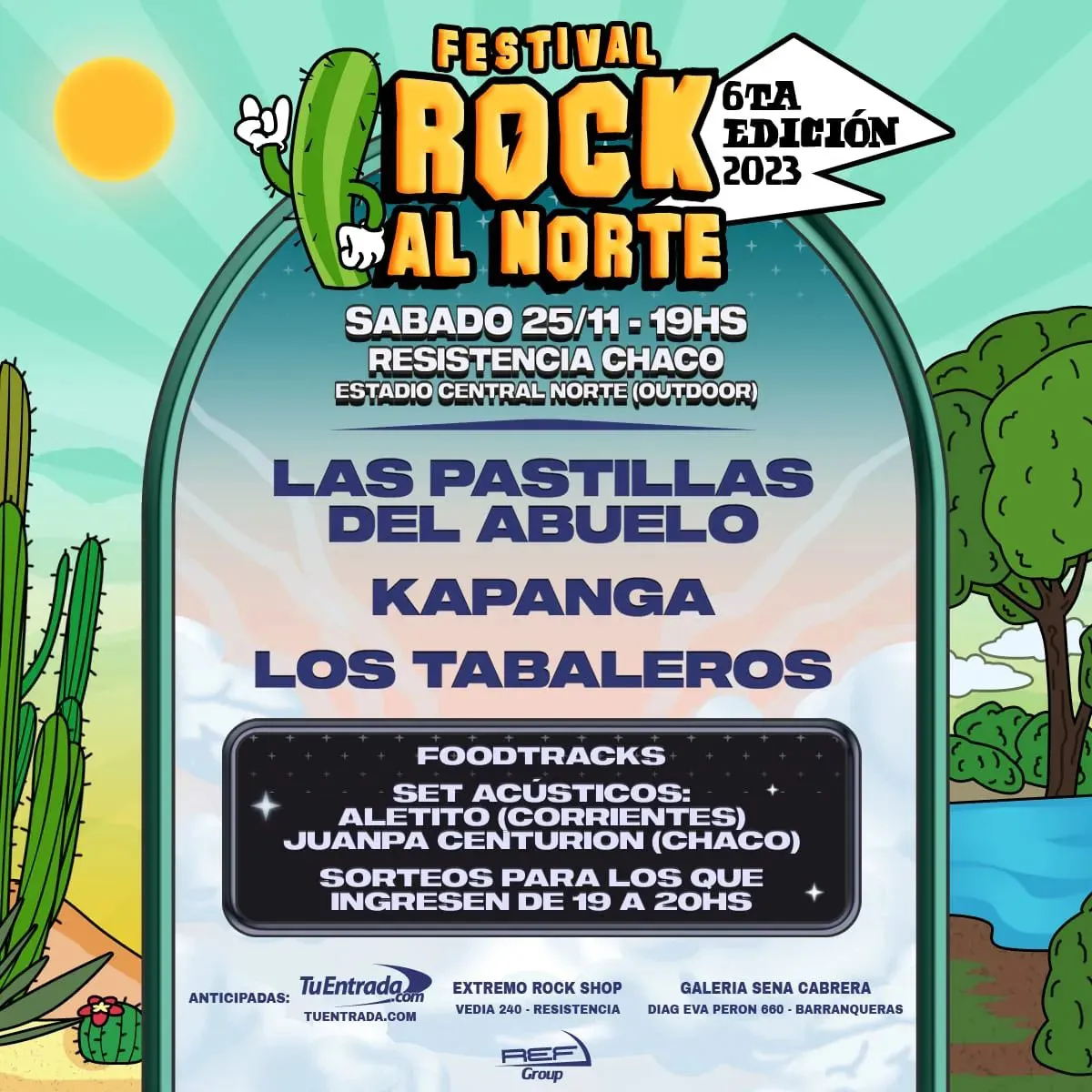 Flyer - Rock Al Norte VI
