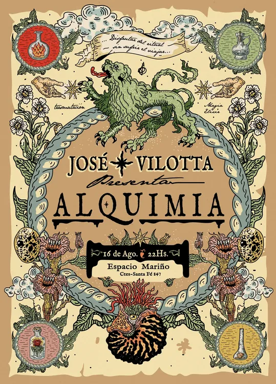 Publicacion.Flyer.--Presentación.Alquimia