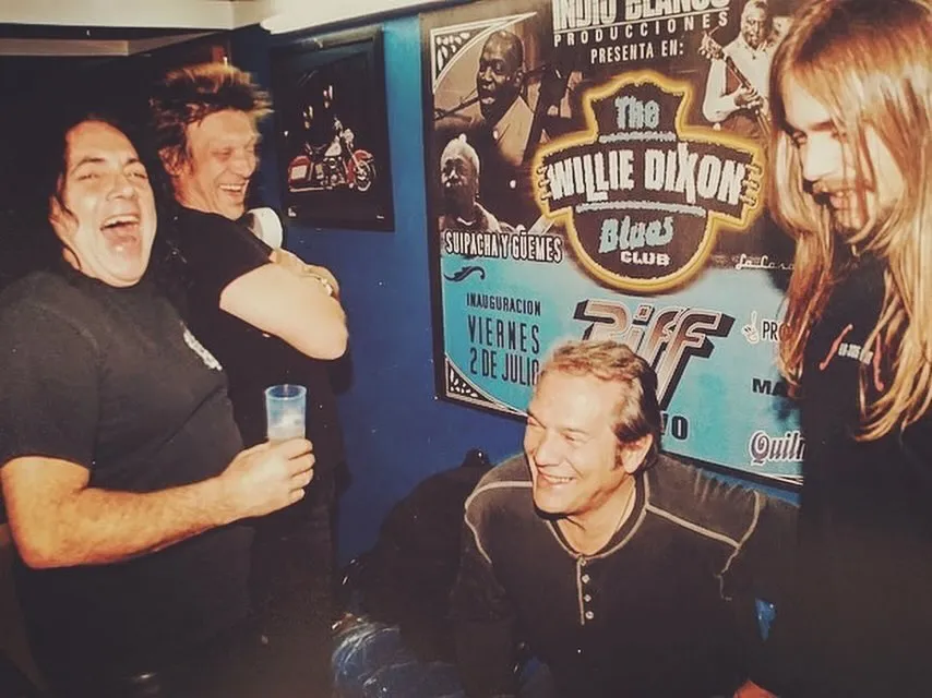 Recordando al querido Pappo como cada 10 de Marzo...se lo extraña mucho!   Esta foto tiene casi 20 años…julio de 2004 y yo a pocos días de cumplir 24 tenía el grandísimo honor de entrar a formar parte junto a Pappo, 