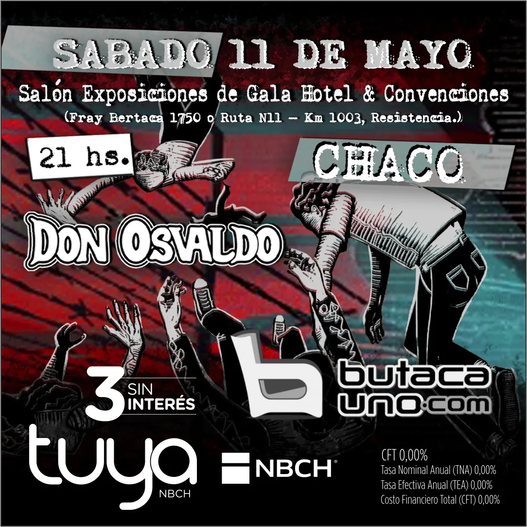 DON OSVALDO - FLYER TARJETA