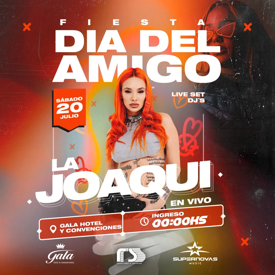 La Joaqui - Flyer