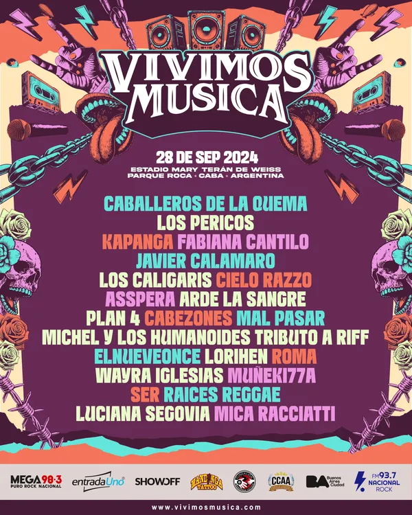 Vivimos Musica Festival -DES- IG Portrait - LineUp - FINAL C