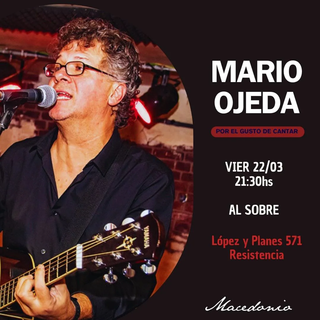 Mario Ojeda Flyer