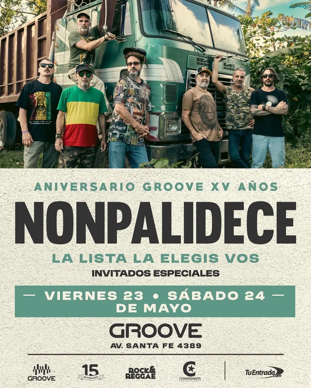 Nonpalidece- Flyer Groove 