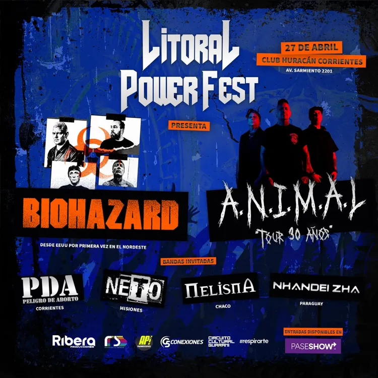 Litoral Power Fest - Flyer